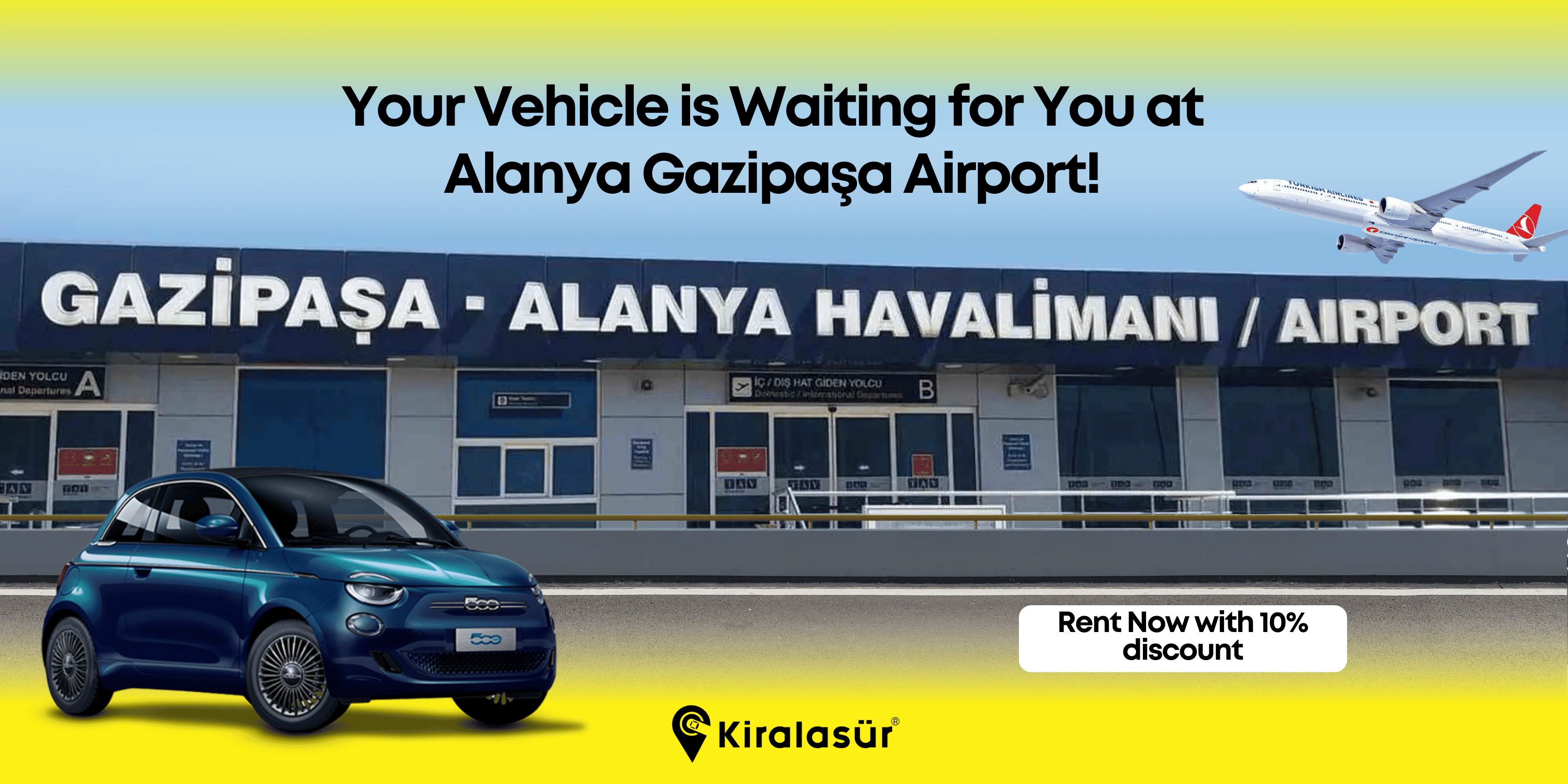 Alanya Gazipasa Airport Rent a Car