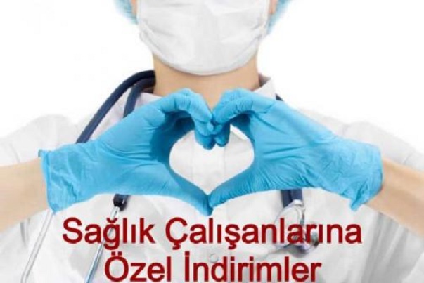 Sağlık Çalışanlarına %20 İndirim!